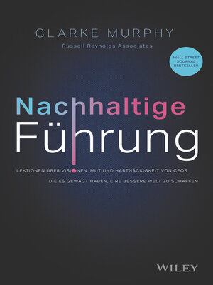 cover image of Nachhaltige Führung